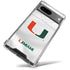 University of Miami White Jersey Google Pixel 8 Clear Case